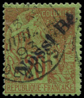 O NOSSI-BE - Poste - 25, Signé Brun: 20c. Brique S. Vert - Used Stamps