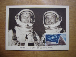 WHITE Mc DIVIT Carte Maximum Cosmonaute ESPACE Salon De L'aéronautique Bourget - Collections