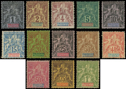 * OCEANIE - Poste - 1/13, Complet 13 Valeurs: Type Groupe - Unused Stamps