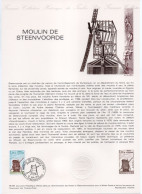 - Document Premier Jour LE MOULIN DE STEENVOORDE 12.5.1979 - - Windmills