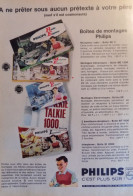 Publicité De Presse ; Boites Jeu électronique Philips - Werbung