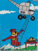 Yogi Bear Ourson Helicopter Hanna Barbera  1968 - Contes, Fables & Légendes