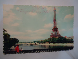 FRANCE POSTCARDS   EIFFEL 1958 - Other & Unclassified
