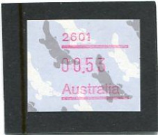 AUSTRALIA - 1987   53c  FRAMA  PLATYPUS  POSTCODE  2601 (CANBERRA)  MINT NH - Machine Labels [ATM]