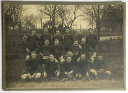 Photographie Ancienne Sport - équipe De Football - Bourges 37ème Régiment D'Infanterie - 37e RI Hubert Maitre Bonville - Sports