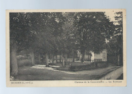 CPA - 41 - Muides - Château De La Cressonnière - La Terrasse - Circulée En 1943 - Other & Unclassified