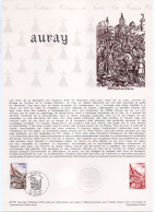 - Document Premier Jour AURAY (Morbihan) 30.6.1979 - - Documents Of Postal Services