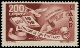 ** SARRE - Poste Aérienne - 13, 200f. Conseil De L'Europe - Airmail