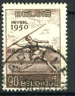 België 828 - Europese Atletiekkampioenschappen - Sport - Speerwerpen - Gestempeld - Oblitéré - Used - Usados