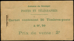 ** SENEGAL - Carnets - C73, Carnet Complet, Oxydation, Gomme Coloniale - Other & Unclassified