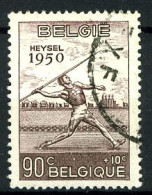 België 828 - Europese Atletiekkampioenschappen - Sport - Speerwerpen - Gestempeld - Oblitéré - Used - Gebruikt