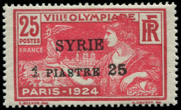 * SYRIE - Poste - 123, "S" Renversé, Tirage 800: J.O. De 1924 (Maury) - Neufs