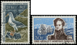 O TERRES AUSTRALES - Poste - 24/25, Albatros Et Dumont D'Urville - Oblitérés