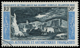 O TERRES AUSTRALES - Poste Aérienne - 8, Découverte De Terre Adélie - Corréo Aéreo