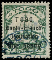 O TOGO - Poste - 33A, Espace 2mm, Lettres "TOGO" Espacées: 5pf. Vert - Used Stamps