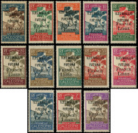 ** WALLIS & FUTUNA - Taxe - 24/36, Complet "France Libre", Dont Gomme Coloniale - Strafport