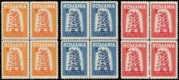 ** EUROPA SERIES - Poste - Roumanie Europa Maury 1/3, Blocs De 4, Complet - Asia (Other)