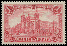 * ALLEMAGNE EMPIRE - Poste - 61, 1m. Rouge, Bon Centrage (* Papier) - Unused Stamps