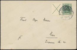 LET ALLEMAGNE EMPIRE - Timbres De Carnets - Michel W1.1, X + 5pf. Vert (oxydation) - Other & Unclassified