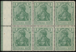 ** ALLEMAGNE EMPIRE - Timbres De Carnets - Michel HB 2.1aA, Feuillet Avec Marge: 5pf. Vert Germania - Other & Unclassified