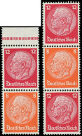 ** ALLEMAGNE EMPIRE - Timbres De Carnets - Michel S 110/11: Hindenburg - Other & Unclassified