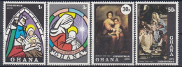 GHANA 532-535,unused,Christmas 1973 (**) - Ghana (1957-...)