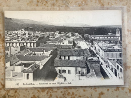 ALGERIE: Tlemcen " Panorama Vu Vers L église " - Tlemcen