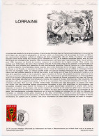 - Document Premier Jour LA LORRAINE - NANCY & METZ 10.11.1979 - - Documents Of Postal Services