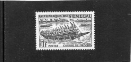 1961 Senegal - Corsa Con La Piroga - Sénégal (1960-...)