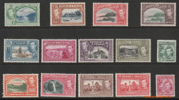 Trinidad & Tobago 1938 - Mi:131/144, Yv:138/148, Sc:50/61, Stamp - X - King George VI - Trinidad En Tobago (...-1961)