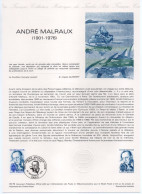 - Document Premier Jour ANDRÉ MALRAUX (1901-1976) - PARIS 24.11.1979 - - Escritores