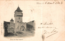 K1905 - CAHORS - Entrée Du Pont Valentré - Cahors