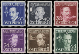 ** AUTRICHE - Poste - 489/94, Complet 6 Valeurs - Unused Stamps