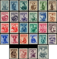 ** AUTRICHE - Poste - 738A/54A, Complet: Costumes Régionaux Divers - Unused Stamps