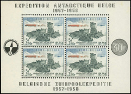 ** BELGIQUE - Blocs Feuillets - 31, Expédition Antarctique Belge, Chiens - Other & Unclassified