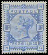 * GRANDE BRETAGNE - Poste - 88, 10s. Bleu - Unused Stamps