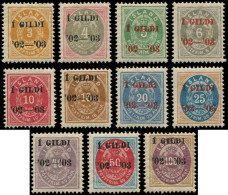 ** ISLANDE - Poste - 23/33, Dentelé 12,5, Filigrane Grande Couronne, Tirage De Berne (rare Dans Cette Qualité) - Unused Stamps