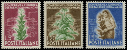 ** ITALIE - Poste - 567/69, Café (Sas. 629/31) - Mint/hinged