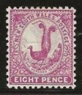 New South Wales      .   SG    .   257a  (2 Scans)    .   *      .     Mint-hinged - Nuevos