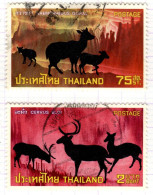 T+ Thailand 1973 Mi 700 703 Säugetiere - Thaïlande