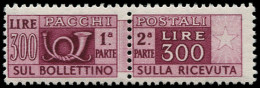 ** ITALIE - Colis Postaux - 65, Centrage Courant (Sas. 79) - Postpaketten