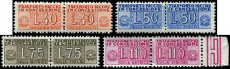 ** ITALIE - Colis Postaux - 68/71, Complet (Sas. 1/4) - Paketmarken