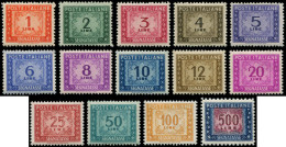 ** ITALIE - Taxe - 65/78, Complet (Sas. 97/110) - Strafport