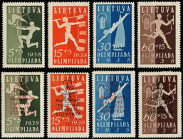 * LITUANIE - Poste - 362/65D, Complet 8 Valeurs: Olympiade Nationale - Lituania