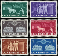 * LUXEMBOURG - Poste - 443/48, Complet: Europe Unie - Other & Unclassified