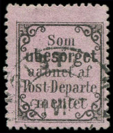 O NORVEGE - Timbres De Retour - 1, Ubesorget: Rose-lilas - Autres