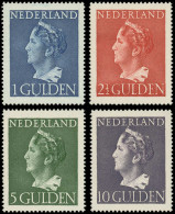 ** PAYS BAS - Poste - 442/45, Format 25x31: Reine Wilhelmine - Unused Stamps