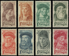 ** PORTUGAL - Poste - 655/62, Complet 8 Valeurs: Navigateurs Portugais - Unused Stamps