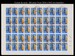 O RUSSIE - Lots & Collections - Stock De Non Dentelés En Feuilles Ou Fragments Entre Les Numéros 938B Et 3105 - Collezioni