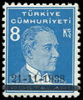 ** TURQUIE - Poste - 911E, Nuance De Couleur: 8k. Bleu (Isfila 1500£) - Unused Stamps